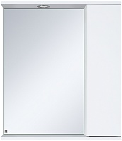 Misty Зеркальный шкаф Лира 50 R белый